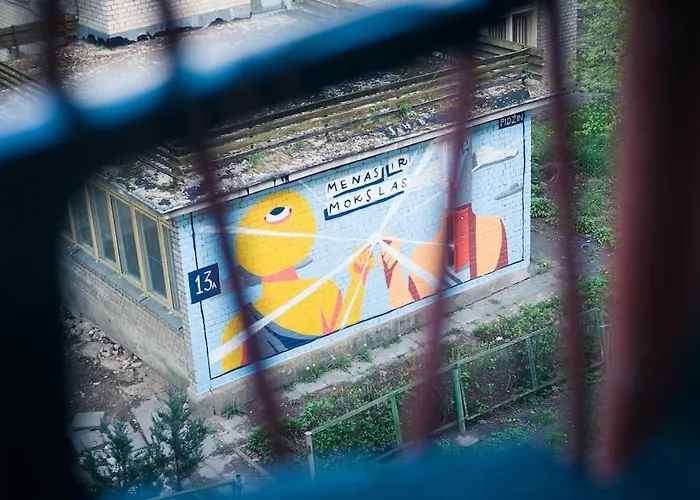 V 13 - 3 Bdr Balcony, Views - Courtyard N Vokieciu Butas Vilnius